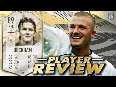 89 SBC MID ICON BECKHAM PLAYER REVIEW! FIFA 22 ULTIMATE TEAM