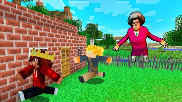 PROFESSORA MALVADA APRENDENDO A JOGAR MINECRAFT! 