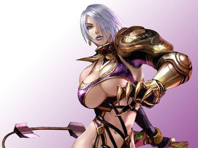 Ivy, from the Soul Calibur series