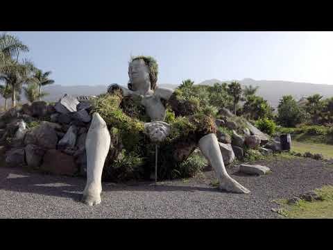 The Moss Lady Statue of La Quinta Garden in Santa Ursula - Tenerife Travel Blog