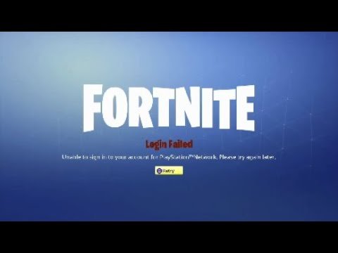 Unable To Sign Into Your Account Fortnite Fortnite Unable To Sign In To Your Account For Playstation Network Please Try Again Fix Steemit