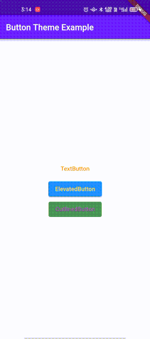 How to Apply Theme on MaterialButton or RaisedButton In Flutter?