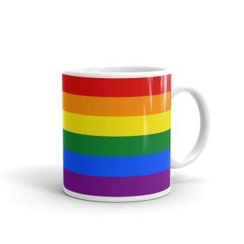 LGBT Gay Pride Flag Mug Tea Coffee Mugs #GayPride