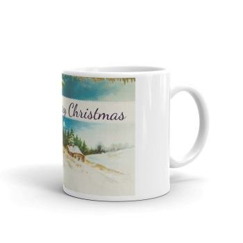 Merry Christmas Mug Tea Coffee  Vintage Mugs #Christmas