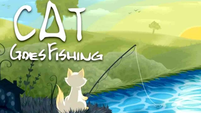 Cat Goes Fishing full em português