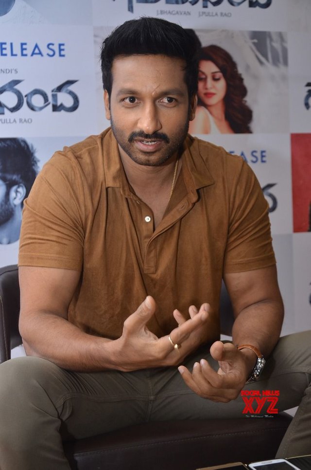 Gopichand Stills From Gautam Nanda Movie Interview