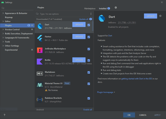 Update plugins
