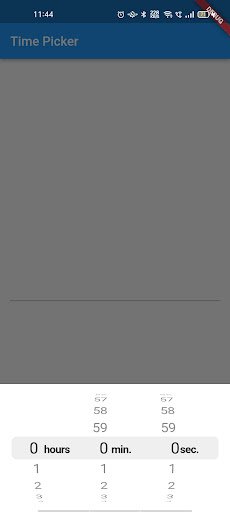 CupertinoTimerPicker