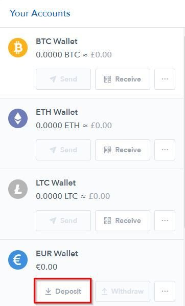 Coinbase Euro Wallet Fees
