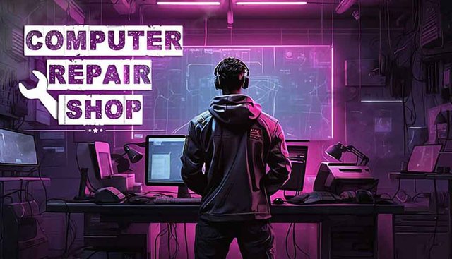 Computer Repair Shop Full Oyun