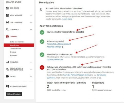 通过YouTube发布视频赚钱的具体步骤插图2
