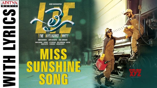 'LIE' Second Song, 'Miss Sunshine', a beautiful melody from 'Melody Brahma'