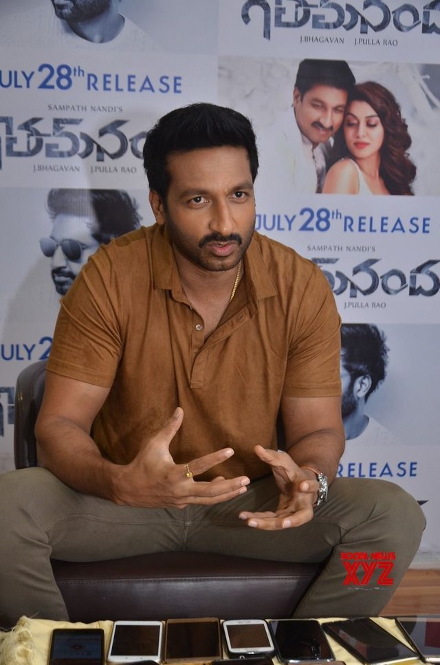 Gopichand Stills From Gautam Nanda Movie Interview