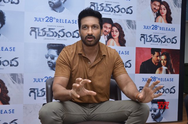 Gopichand Stills From Gautam Nanda Movie Interview