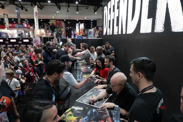 The Defenders At San Diego Comic Con 2017 Booth Gallery