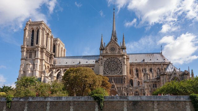 Notre Dame before fire