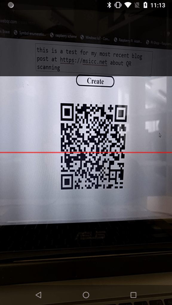 distorted camera preview