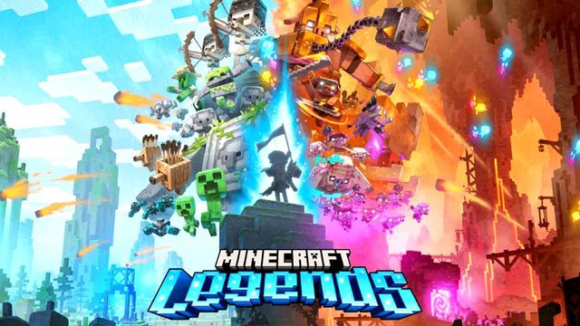 Minecraft Legends full em português