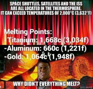 Image result for thermosphere melting points meme