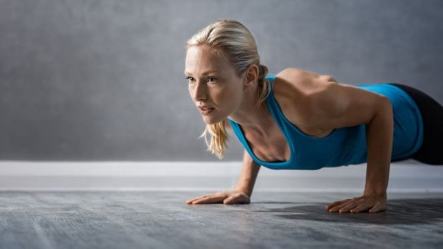 Wall push up