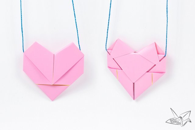 Origami heart instructions · 1. How To Make An Easy Origami Heart Photo Tutorial Steemit