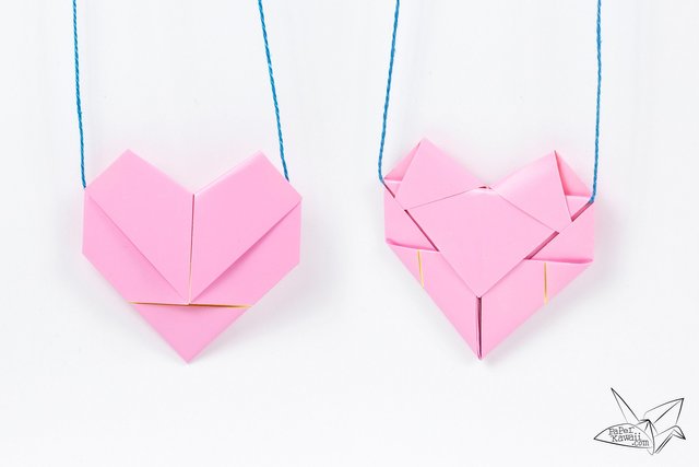 How To Make An Easy Origami Heart Photo Tutorial Steemit