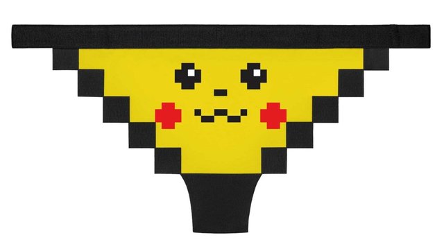 pixel pikachu pantie gamer