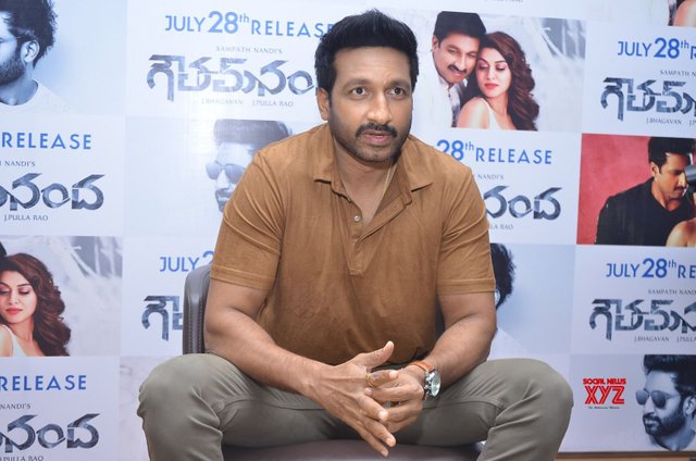 Gopichand Stills From Gautam Nanda Movie Interview