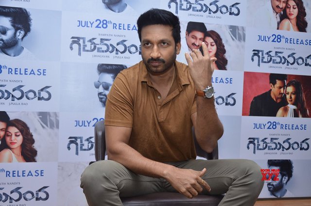 Gopichand Stills From Gautam Nanda Movie Interview