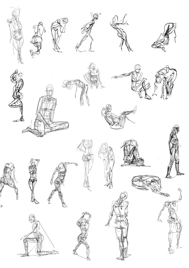 How to draw ANY POSE in 10 minutes