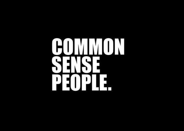 Resultado de imagen para people with common sense