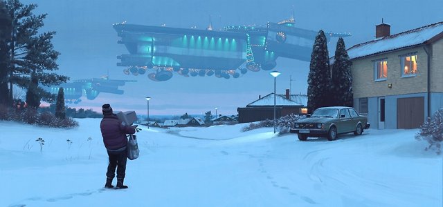 Picture by Simon Stålenhag