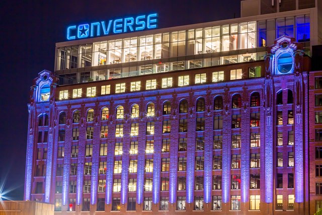 Color Challenge Sunday Purple Converse Headquarters Boston