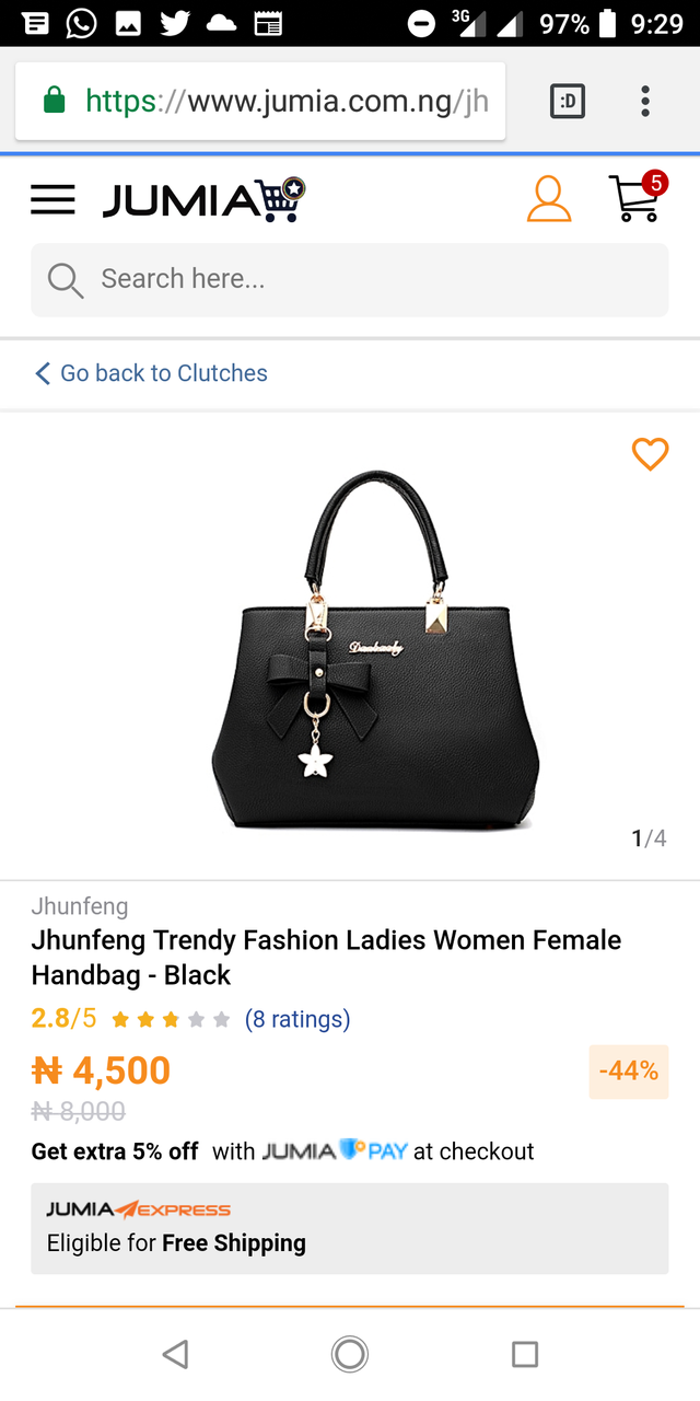 jumia black friday handbags