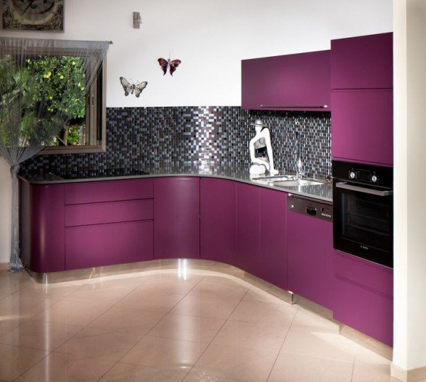 Purple Kitchen Designs, Pictures and Inspiration