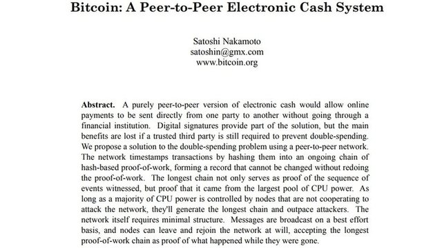 Bitcoin Whitepaper