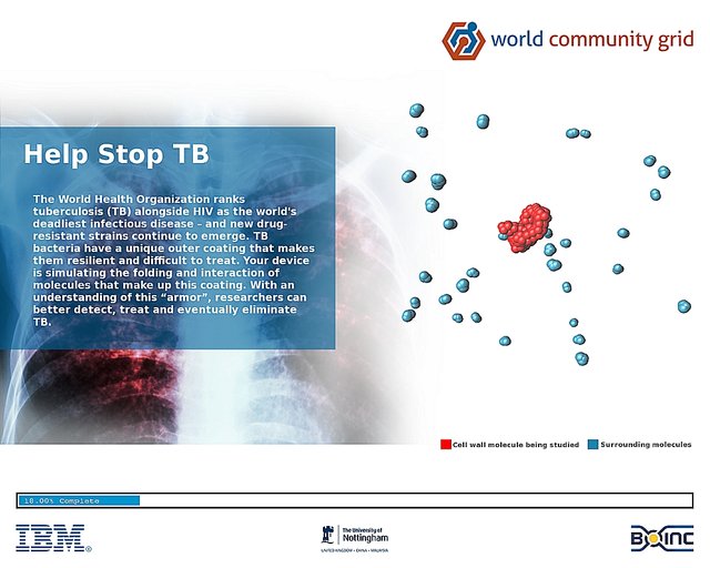 Help Stop TB Screensaver