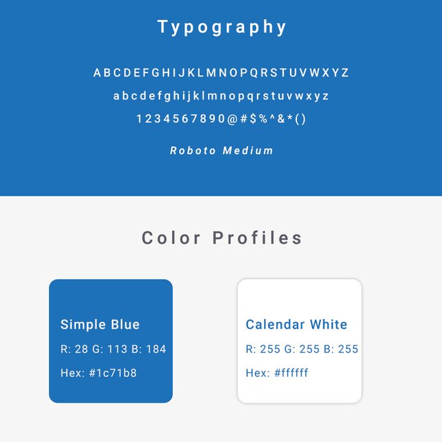 Typography and Color 