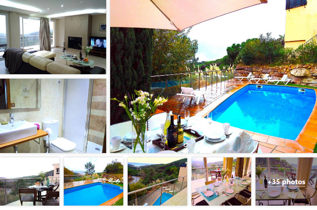 Lux Sierra Brava Villa with Grande Pool View Hotel, Lloret de Mar, Spain