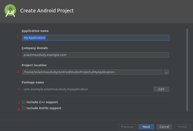 create android project