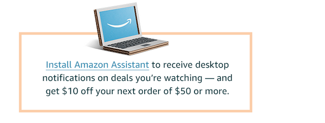 Install Amazon Assistant and get a discount