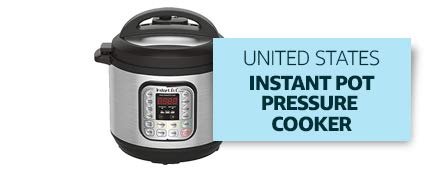 United States: Instant Pot Pressure Cooker