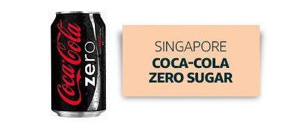 Singapore: Coca-Cola Zero Sugar