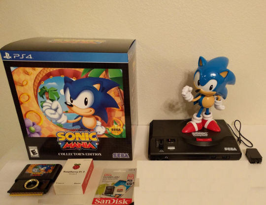 The Switch Version Of The Sonic Mania Collector's Edition Has Been