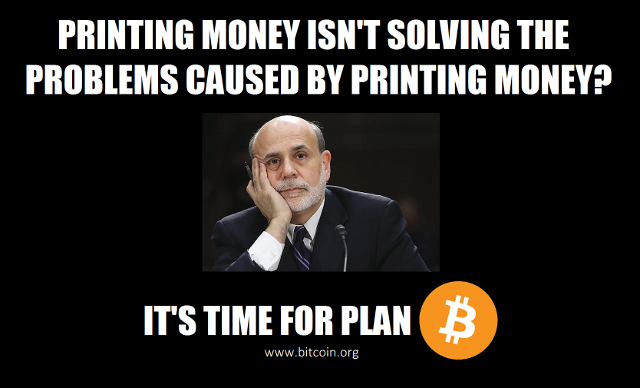 bitcoin is better than printing money