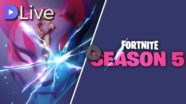 fortnite season 5 in 72 hours new desert map patchnotes dlive - fortnite live thumbnail season 8