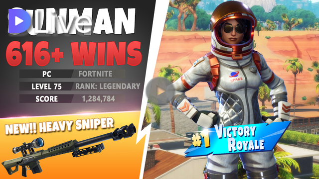 Pro Fortnite Player 616 Wins 21 Winrate New Heavy Sniper - pro fortnite player 616 !   wins 21 winrate new heavy sniper og moonwalker