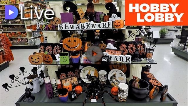 Halloween decorations deals at hobby lobby