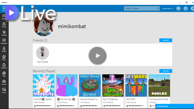 Online Gaming Experience On Roblox By Mimikombat Steemit - roblox gamer player dlive