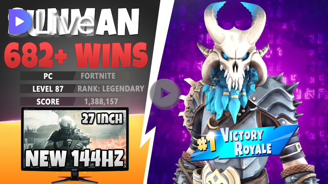 thumbnail - fortnite 144hz